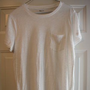 NWT - Madewell Optic White Short-Sleeve Layering T-Shirt(s)